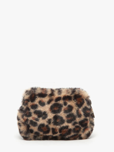 Portemonnee Hindbag Bruin fourrure F ander zicht 2